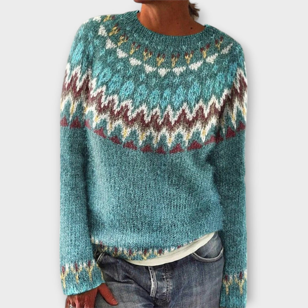 Billie - Cozy Retro Knit Sweater