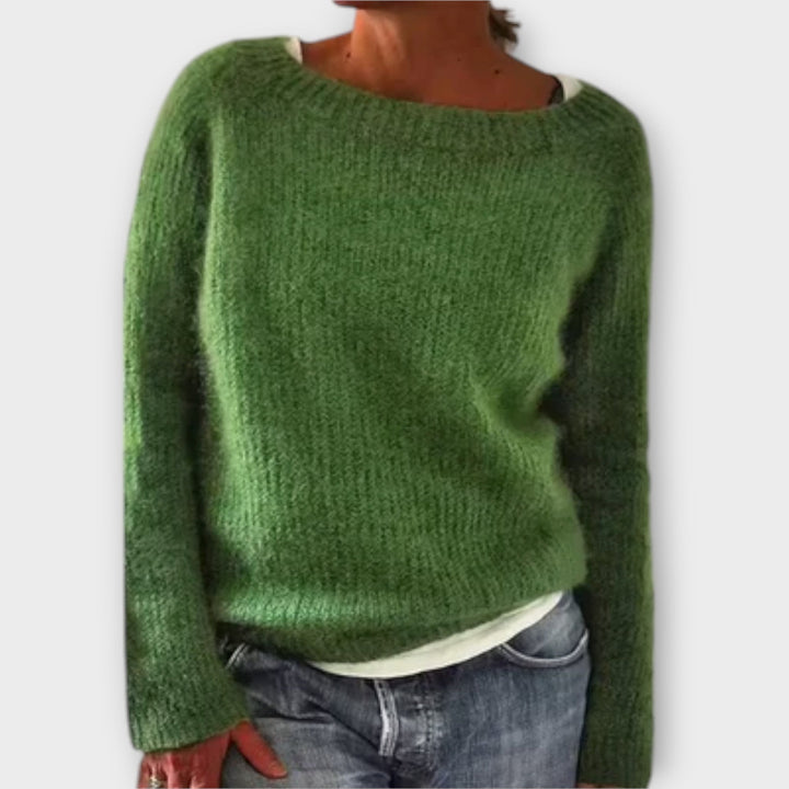 Regina – Solid Knit Sweater