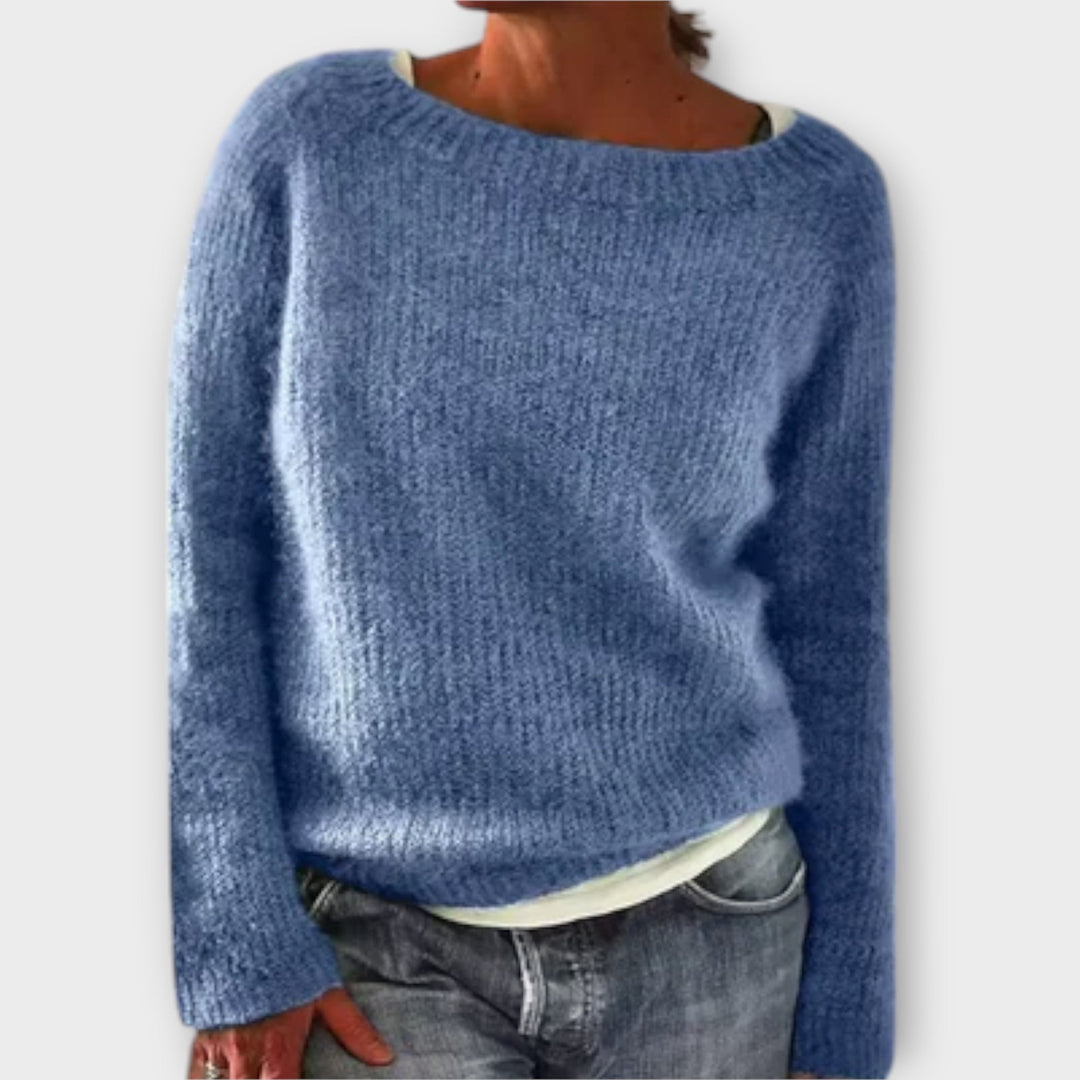 Regina – Solid Knit Sweater