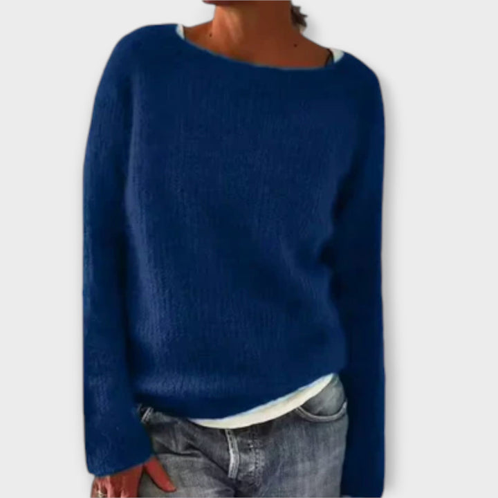 Regina – Solid Knit Sweater