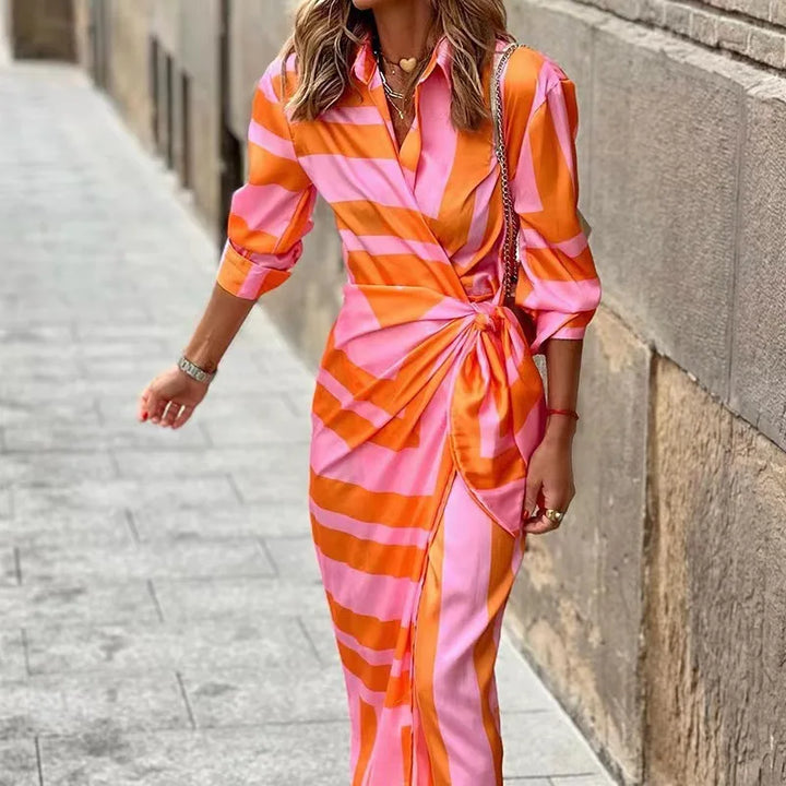 Marina | Vibrant Wrap Dress