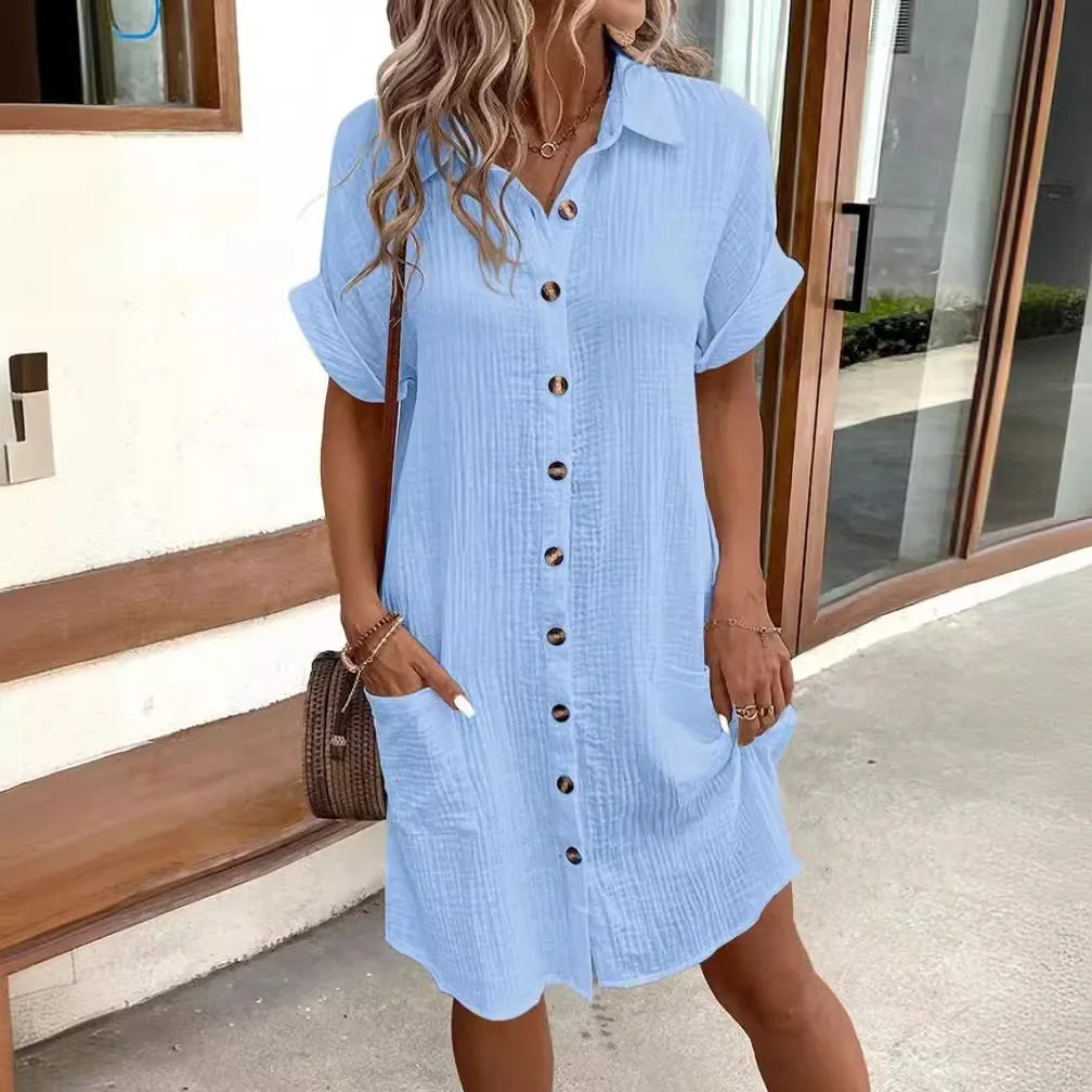 Mila | Chic Collared Summer Dress