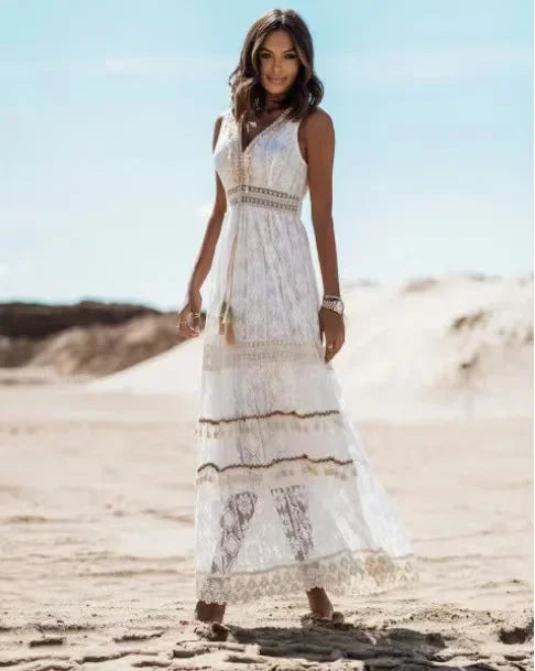 Lyra | Boho Maxi Dress