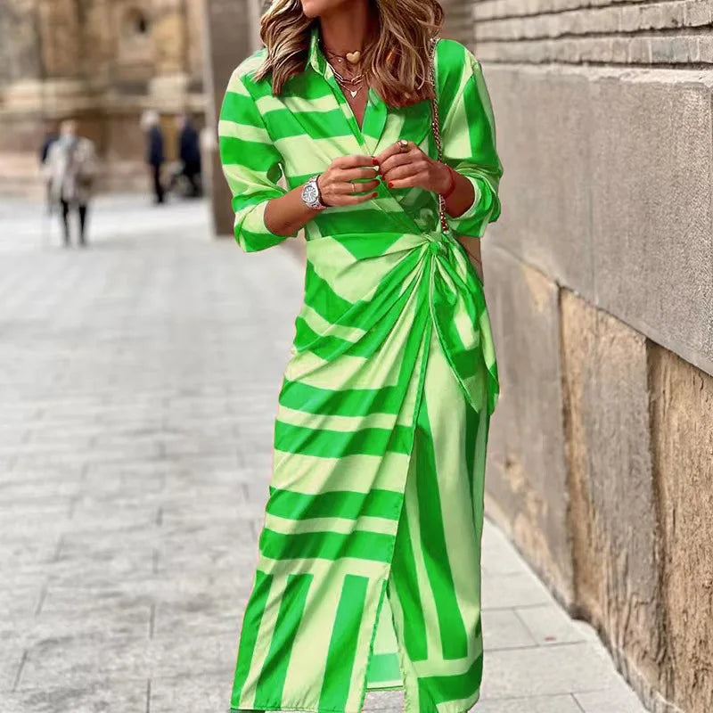 Marina | Vibrant Wrap Dress