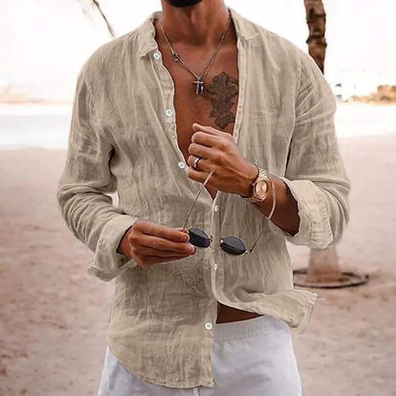 Mitchell | Casual Linen Shirt